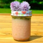 The mild onion flavor of chive blossom vinegar is combined with honey, Dijon mustard, and fresh chopped chives. Toss this flavorful vinaigrette salad dressing with baby greens.