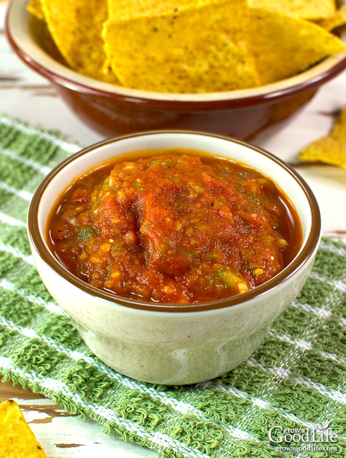 This tomato salsa recipe adds delicious depth of flavor from grilling the vegetables. The flavors transform to a delightful blend of sweet, smoky char, with a spicy kick that makes you crave for more.