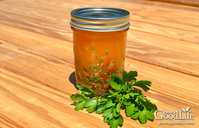 Skip the store bought bottles and shake up your own homemade Italian salad dressing using fresh ingredients. This Italian salad dressing tastes great on leafy salad, adds a zesty zing to pasta salad, and is a delicious marinade for grilled meats.