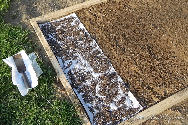 Seed mats or seed tapes are helpful for planting tiny seeds, such as lettuce and carrots that are hard to sow one at a time. Also a great project for a rainy day when you can’t get out to the garden.