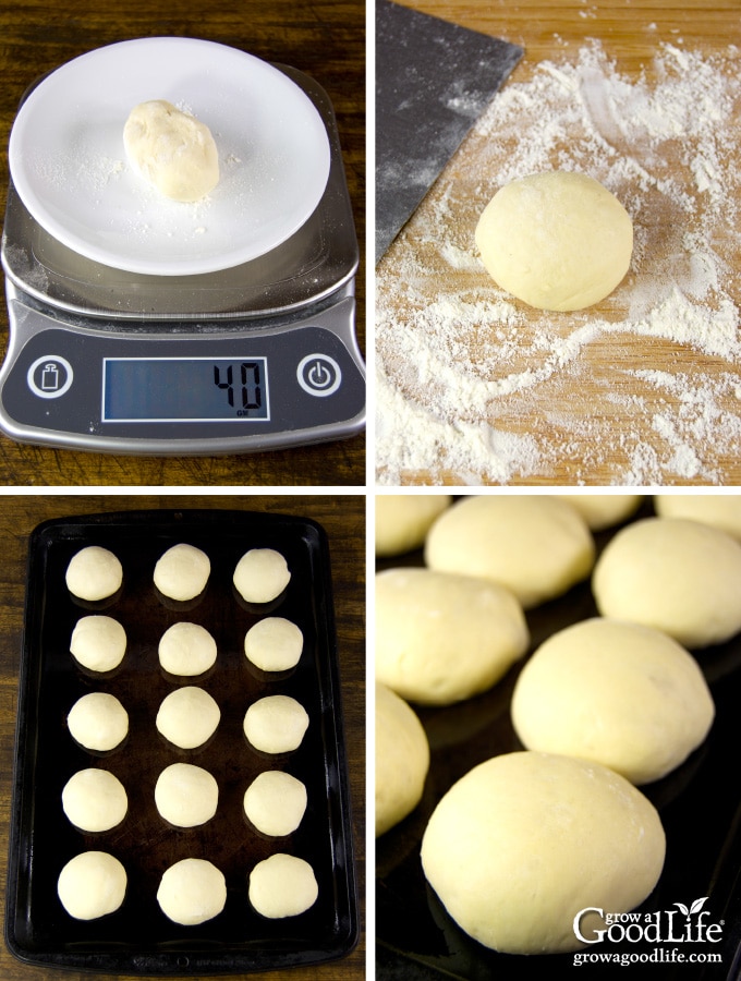 Steps to make slider buns