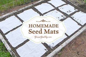 Homemade Seed Mats or Seed Tapes | Grow a Good Life