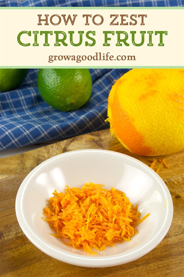 Zest citrus fruit to take full advantage of extra concentrated citrus flavor to boost your recipes. Freeze it and you'll always have zest on hand.